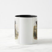 Sih-ChidaおよびMahchsi-Karehde、Mandanのインディアン、pla マグカップ (中央)