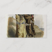 Sih-ChidaおよびMahchsi-Karehde、Mandanのインディアン、pla 名刺 (裏面)