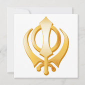 Sikh発表/招待状カード (正面)
