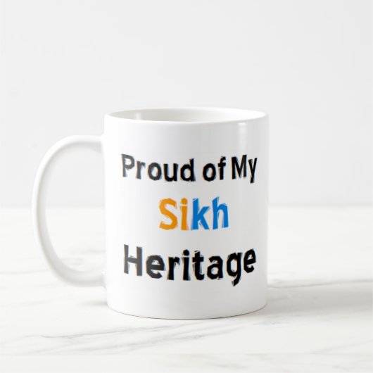 sikh heritage coffee mug コーヒーマグカップ (左)
