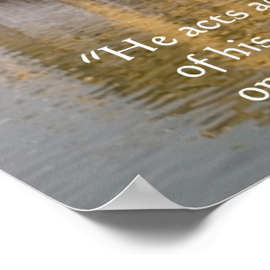 Sikh Karma/Actions Proverbポスター ポスター (角)