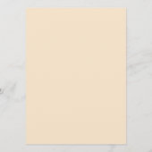 Sikh Wedding Reception Menu | budget Flat Menu メニュー (裏面)