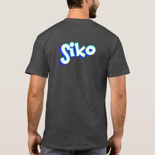 Siko "Draw +10" T-Shirt Tシャツ (裏面)