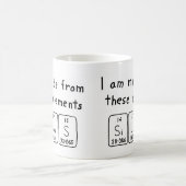 Silas定期テーブル名mug コーヒーマグカップ (中央)