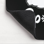 Siled Broke Santa Hat Christmas Matching Pajamas マウスパッド (コーナー)