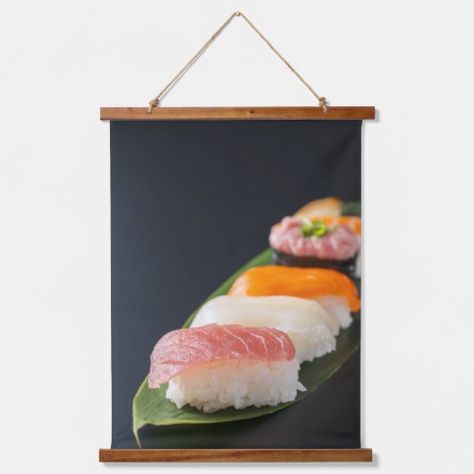 Silence and Sushi | A tapestry depicting beautiful 吊り下げ型タペストリー (正面)