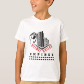 Silence Builds Empires Tシャツ (正面)