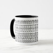 Silence Fuels Me Hidden Message Introvert Mug マグカップ (正面左)