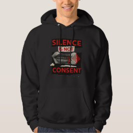 Silence Is Not Consent Awareness Shirt パーカ