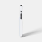 Silence Is Power Bold Typography Art iPhoneケース (左側面)