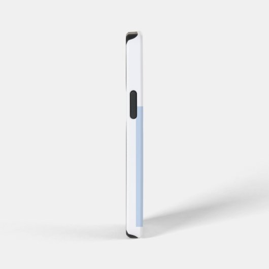 Silence Is Power Bold Typography Art iPhoneケース (右側面)