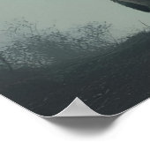 Silence Is The Best Answer – Wolf Head Motivationa ポスター (角)