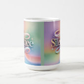 Silence Meditation Pastel Starry Morphing Mug モーフィングマグカップ (中央)