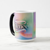 Silence Meditation Pastel Starry Morphing Mug モーフィングマグカップ (正面左)
