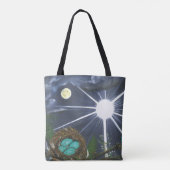 Silence of Sacred Space トートバッグ (裏面)