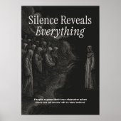 Silence Reveals Everything ポスター (正面)