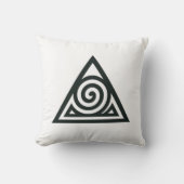 Silence Spiral Pillow クッション (正面)