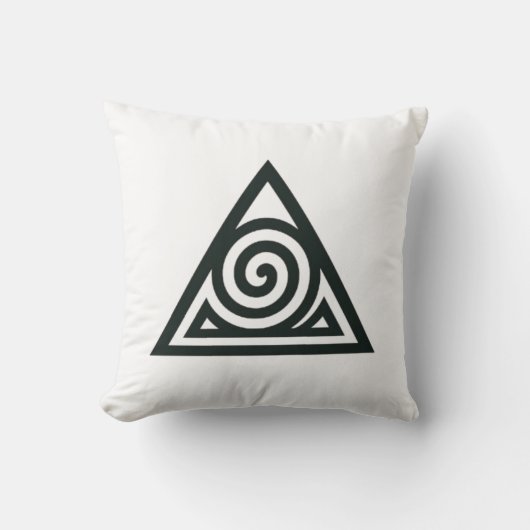 Silence Spiral Pillow クッション (正面)