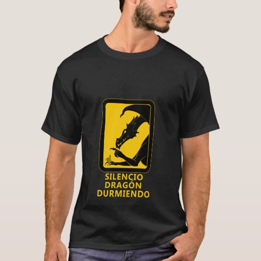 Silencio dragón durmiendo. tシャツ (正面)