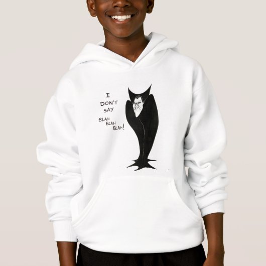 Silent Bat — I Don’t Say Blah Blah Blah Pullover (正面)