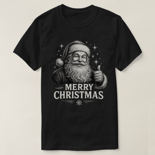 Silent Cabin — Christmas in Stillness Tシャツ (デザイン正面)
