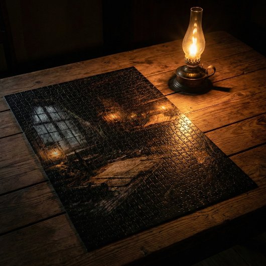 Silent Cabin — Pirate Ship Interior Puzzle ジグソーパズル