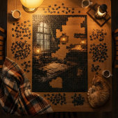 Silent Cabin — Pirate Ship Interior Puzzle ジグソーパズル