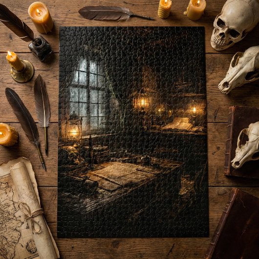 Silent Cabin — Pirate Ship Interior Puzzle ジグソーパズル