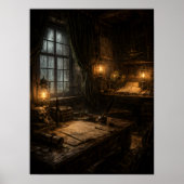 Silent Cabin — Pirate Ship Interior Scene ポスター (正面)