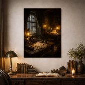 Silent Cabin — Pirate Ship Interior Scene ポスター