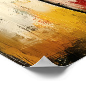 Silent Current — Contemporary Abstract Expression ポスター (角)