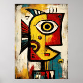 Silent Current — Contemporary Abstract Expression ポスター (正面)