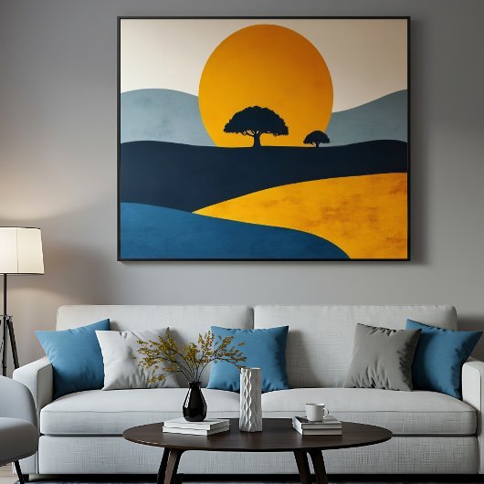 Silent Dawn キャンバスプリント