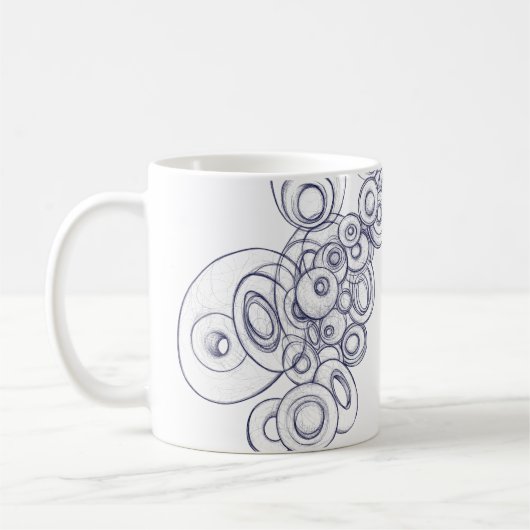 Silent Depths of Strength コーヒーマグカップ (左)