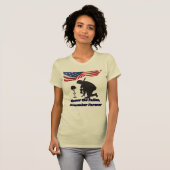 Silent fields of honor クリーム tシャツ (正面フル)