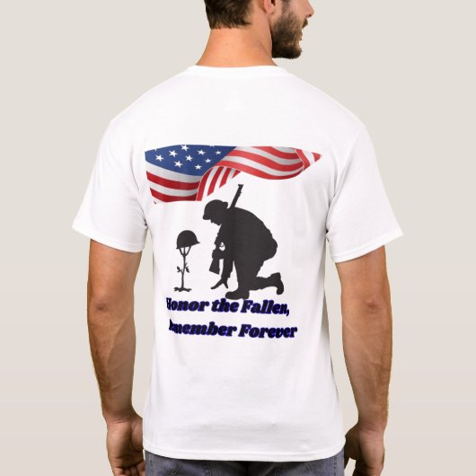 Silent fields of honor tシャツ (裏面)