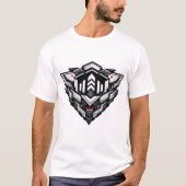 Silent Grid | Mecha Signal Vanguard Tシャツ (正面)