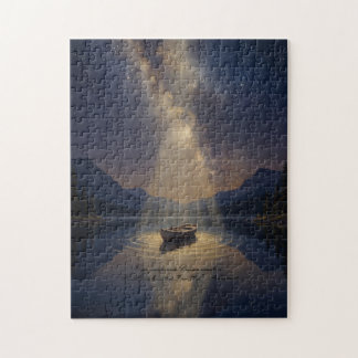 Silent Lake & Starry Night Jigsaw Puzzle ジグソーパズル