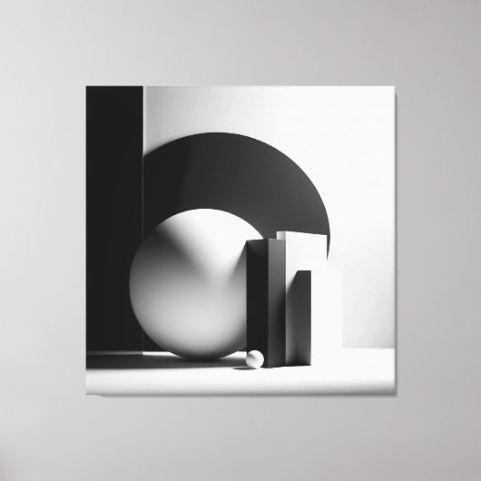 Silent Monoliths in Light キャンバスプリント (正面)