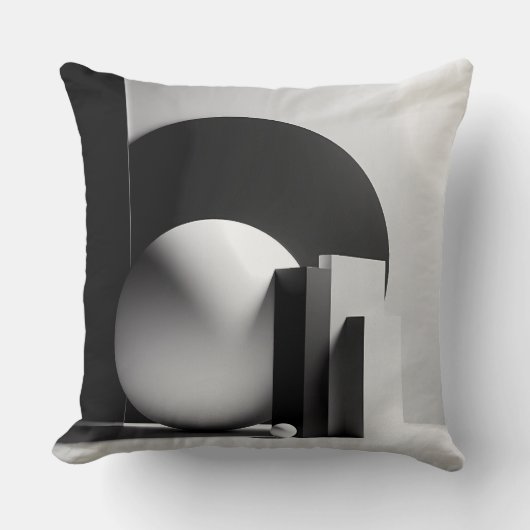 Silent Monoliths in Light クッション (正面)