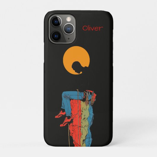 Silent Moon Climber Case-Mate iPhoneケース (裏)
