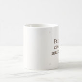 Silent Morning | 平和、カカオ、そして静寂 コーヒーマグカップ (中央)