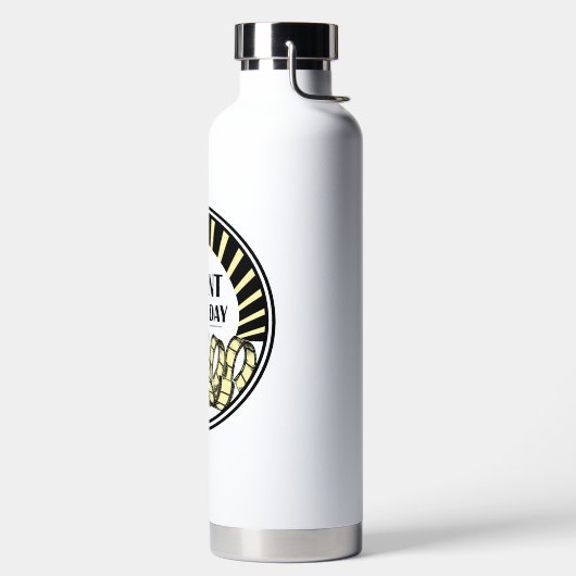 Silent Movie Day Water Bottle ウォーターボトル (左面)