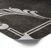 Silent Movie script card poster ポスター (角)