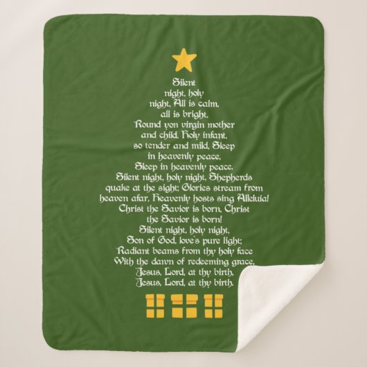 Silent Night シェルパブランケット (正面)