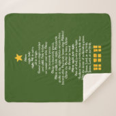 Silent Night シェルパブランケット (正面(横))