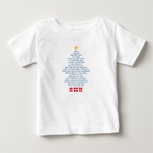 Silent Night ベビーTシャツ (正面)