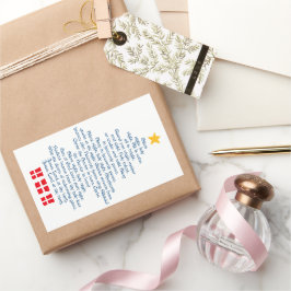 Silent Night 長方形シール