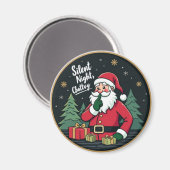Silent Night, Chatty Santa マグネット (正面/裏面)