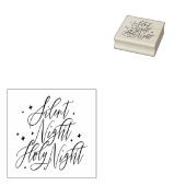 Silent Night, Holy Night ホリデーラバースタンプ ラバースタンプ (押印)